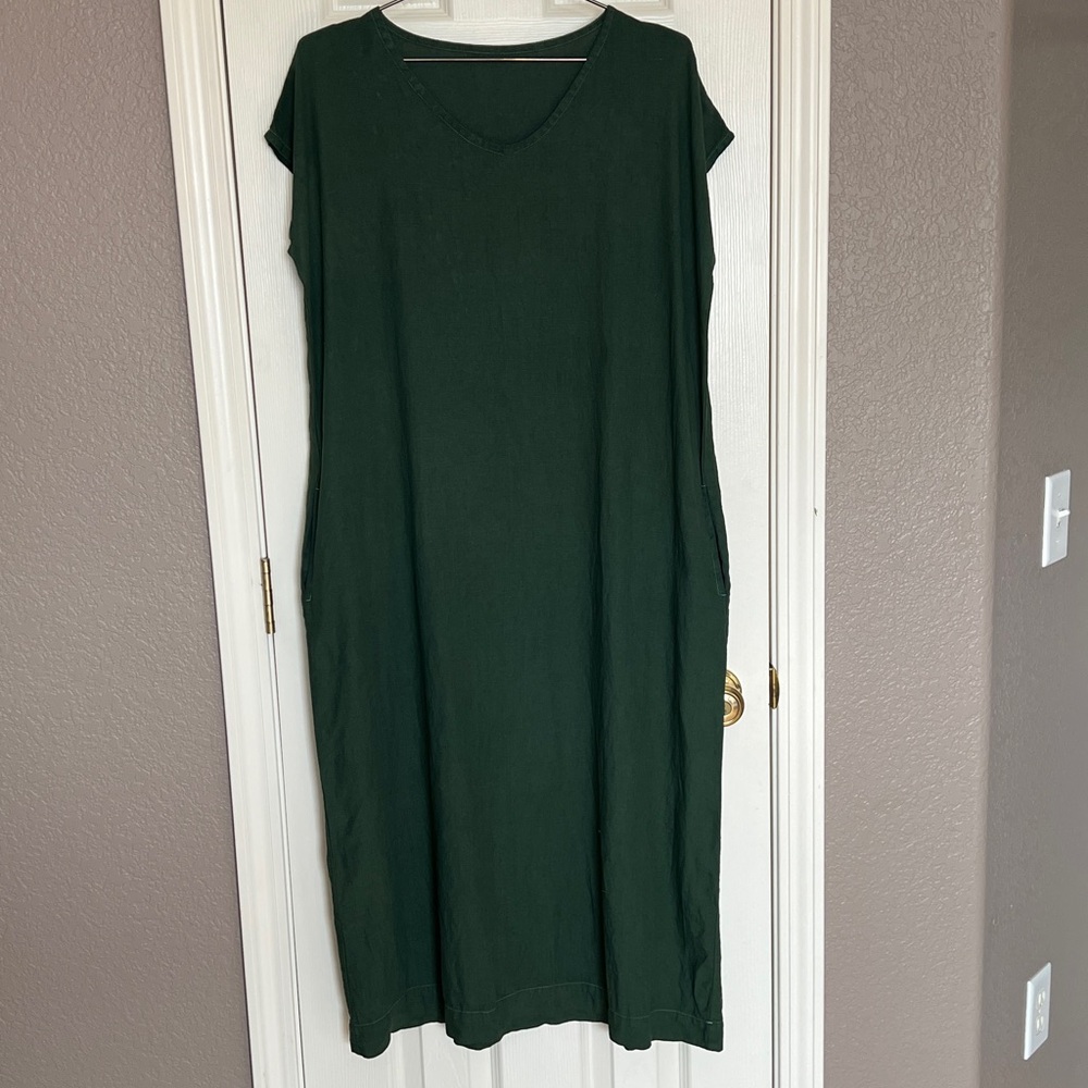LinenByMN Monterey Linen Dress (flaw)